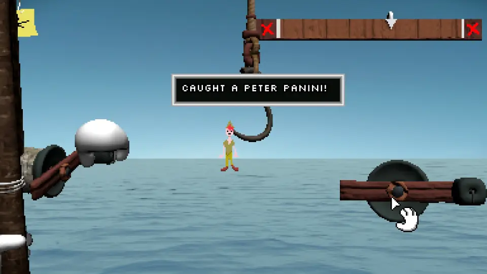 Peter Panini caught in Endacopia