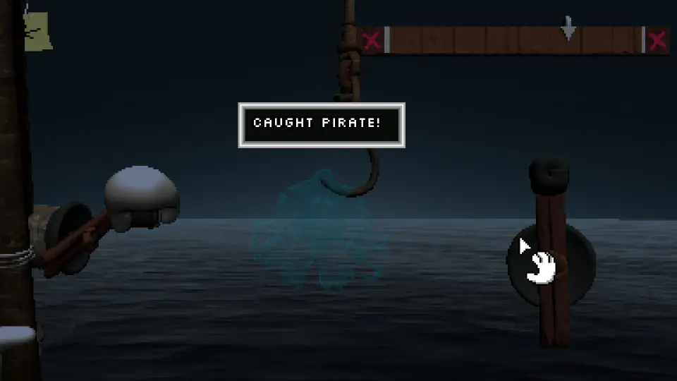 Pirate caught in Endacopia