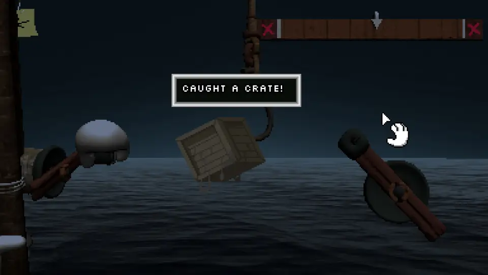 Crate caught in Endacopia