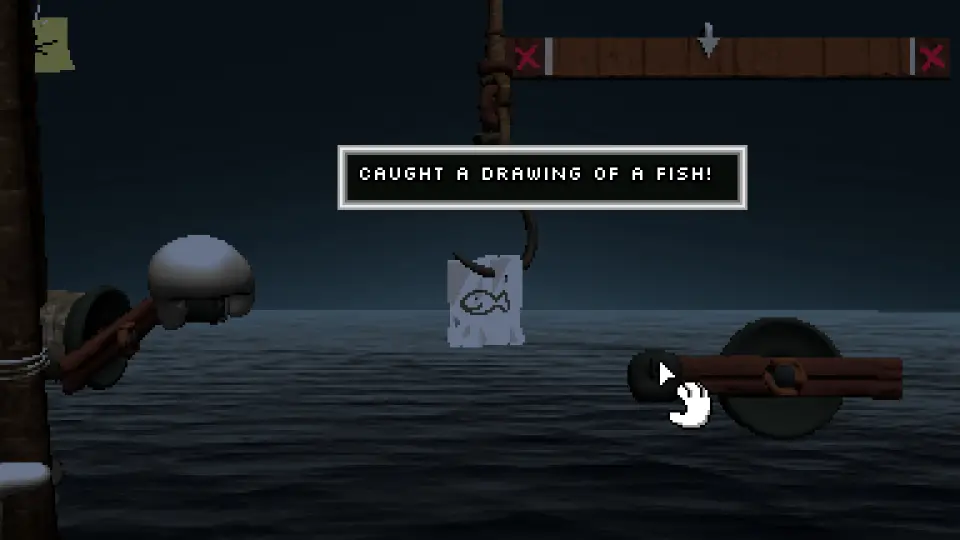 Drawing of a Fish caught in Endacopia