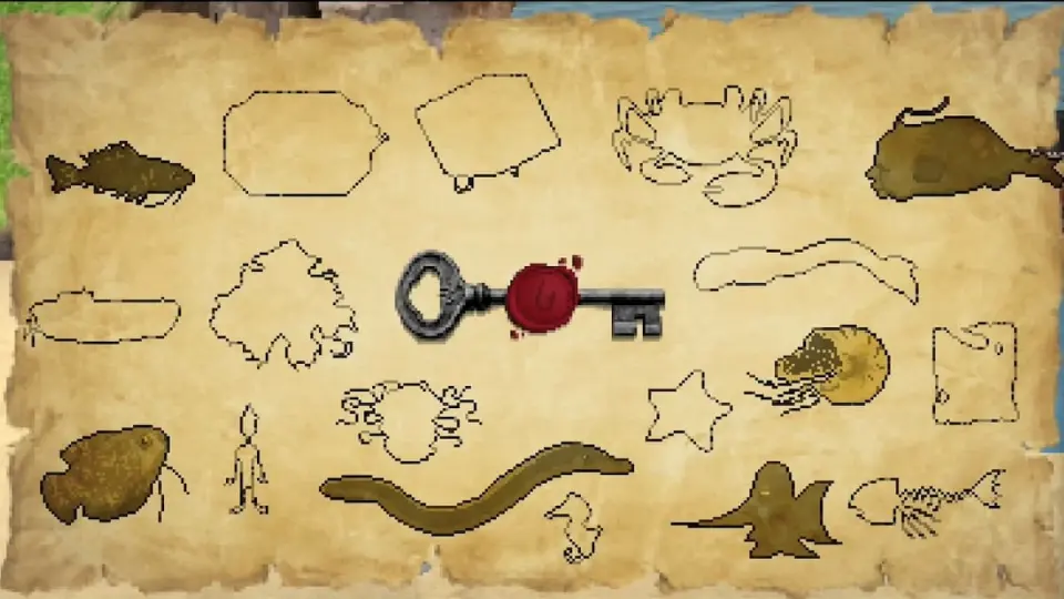 The Fishing Paper used to compare collected silhouettes